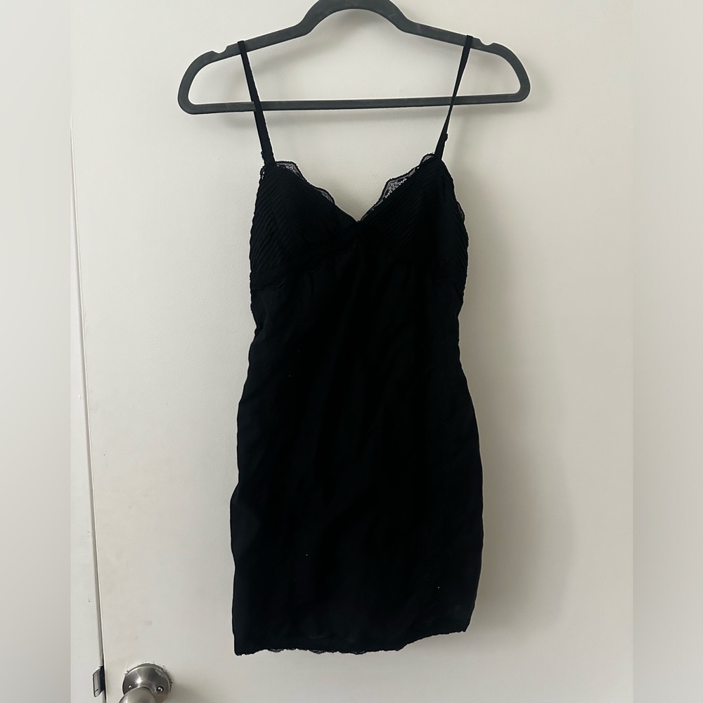BLACK MINI DRESS